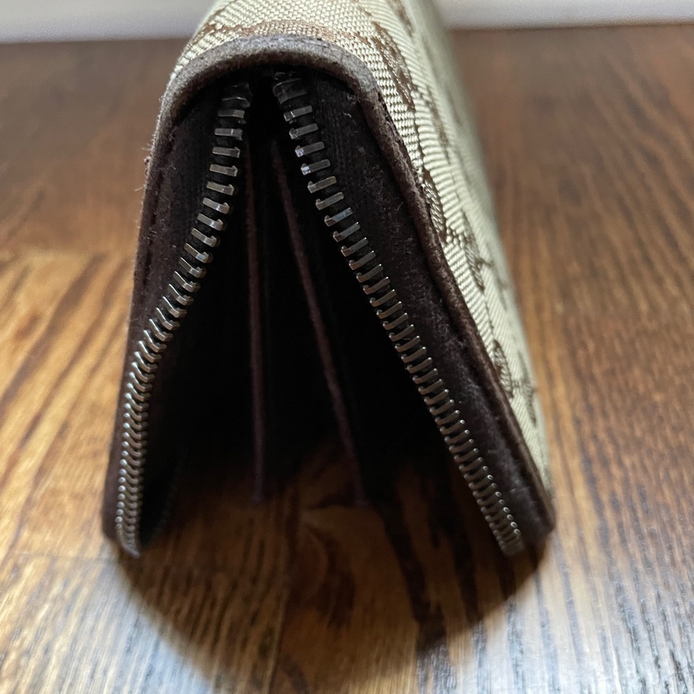 Authentic Gucci Zip Around Wallet - Picture 6 of 11